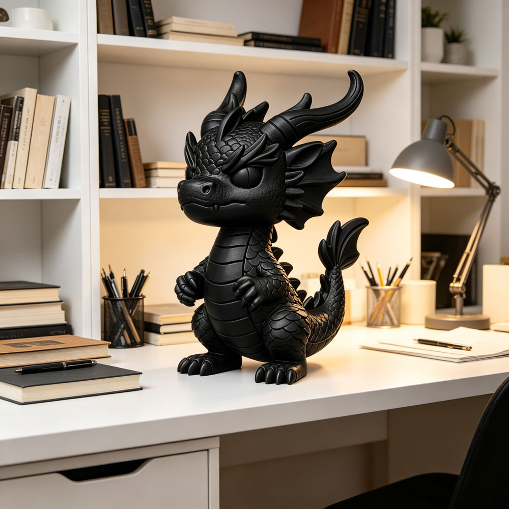 3D Printing Household Items - 3D-Gedruckte Fantasy-Schreibtischdekoration Sammlerstück für Zuhause und