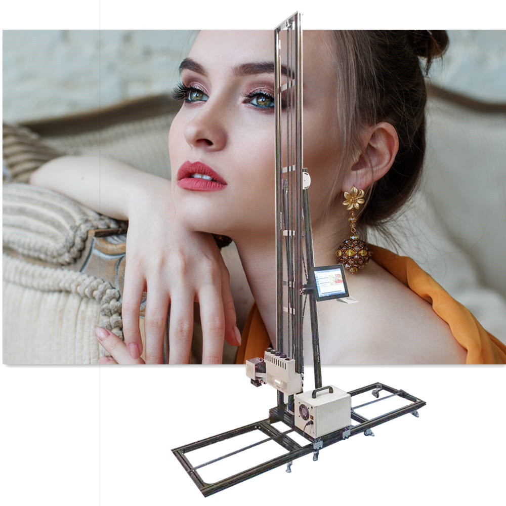 3D Printing Machine - 3D Inkjet Wand Druckmaschine Intelligente Bild