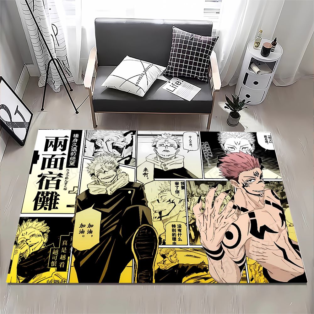 3D Printing Household Items - Anime Ryomen Sukuna Manga-Spleißdecke, 3D-Digitaldruck, Manga-Stil,
