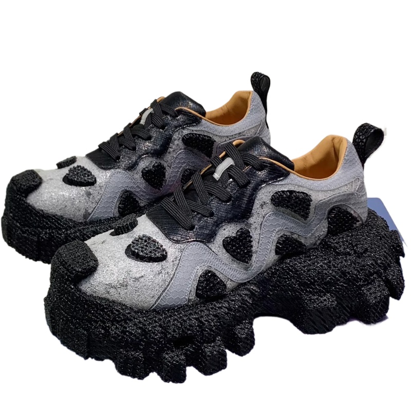 3D Printing Design Free - Original Design 3D-gedruckte Stoßdämpfende Daddy-Schuhe für