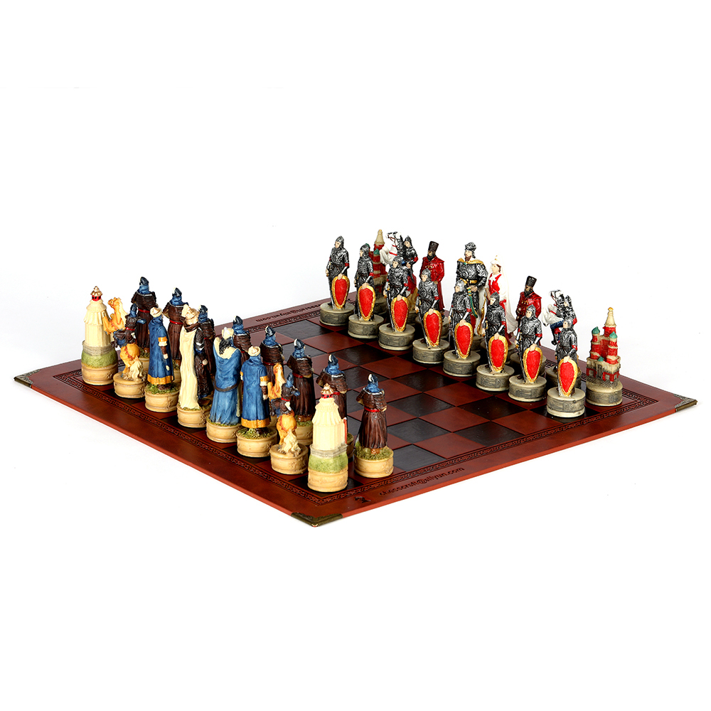 3D Printing Chess - Schachspiel mit Kriegsthema Genghis Khan Vs.