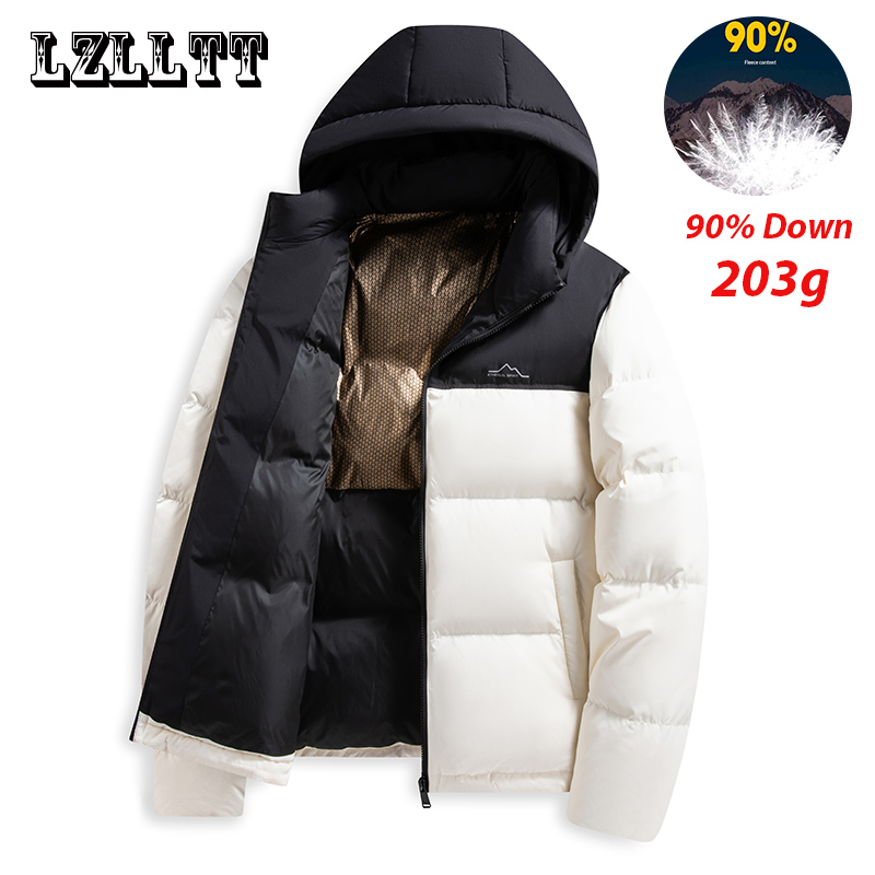 3D Printing Quality - Winter Männer Warme Ente Unten Jacke