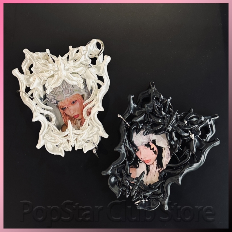 3D Printing Design Free - Fotokartenhalter Punk Liquid Bone Butterfly Stereoskopisches