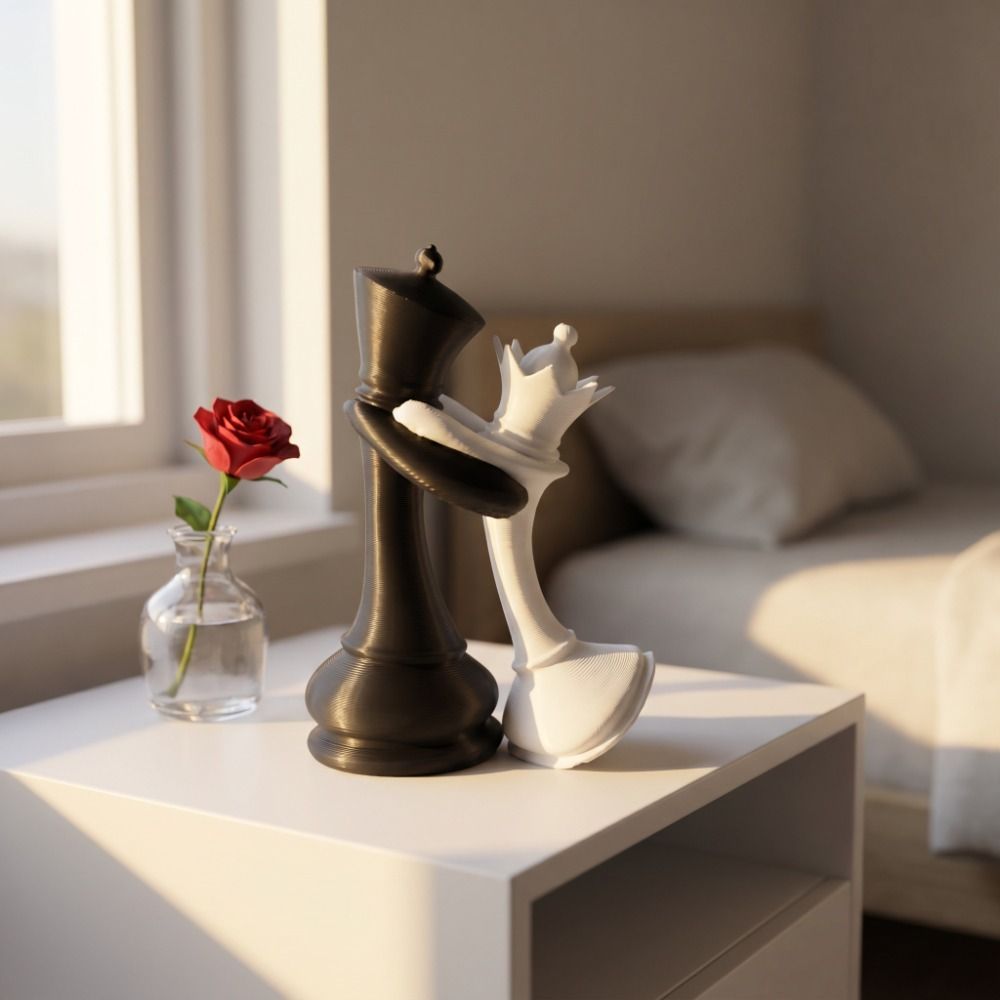 3D-Gedruckte Schachfiguren-Sta – 3D Printing Chess Bewertung und Preis