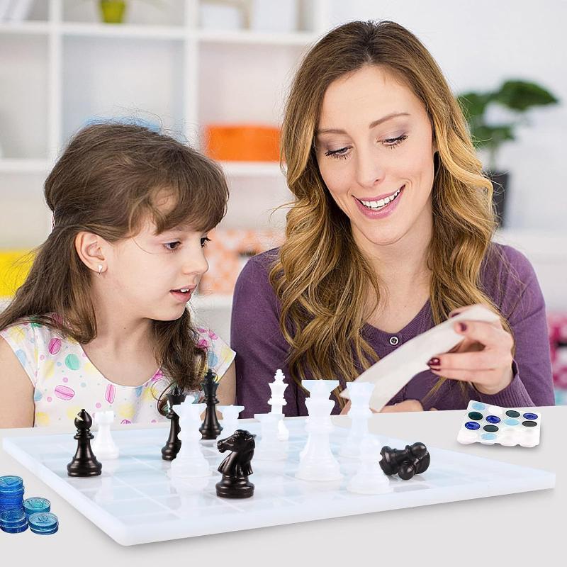 Harz-Schachspiel-Form mit Scha – 3D Printing Chess Bewertung und Preis