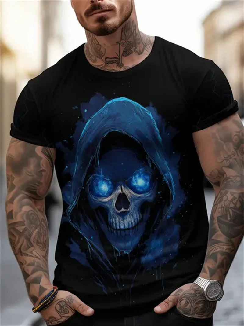 Herren Schwarzes T-Shirt mit T – 3D Printing Question Bewertung und Preis