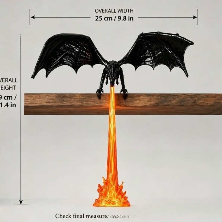 3D-Gedruckte Feueratmende Drac – 3D Printing Article Bewertung und Preis