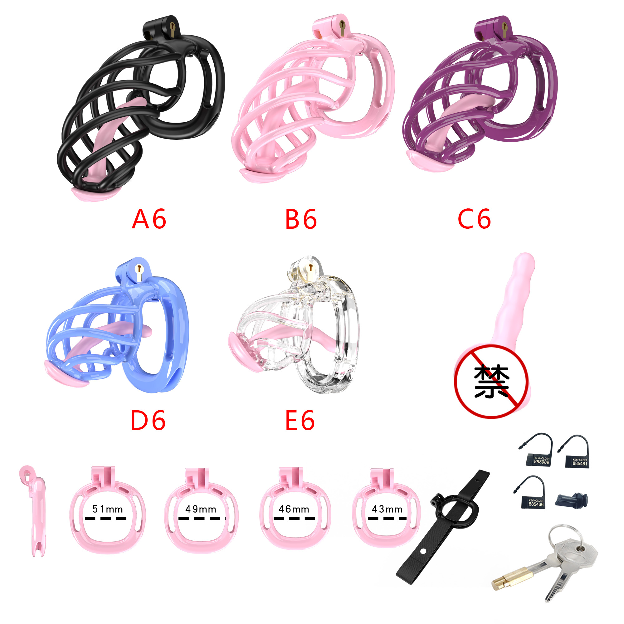 Neuer Keuschheitskäfig für Män – 3D Printing Design Free Bewertung und Preis