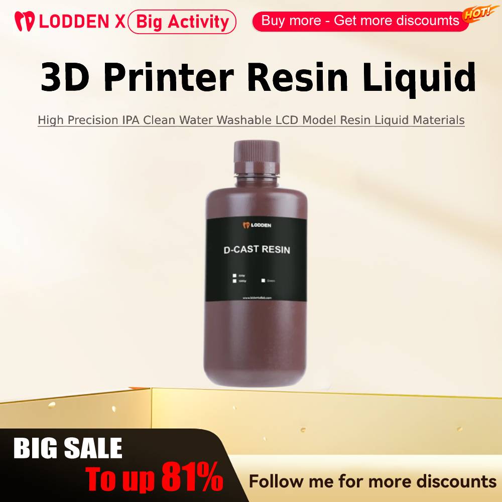 Lodden 3D-Drucker-Harzflüssigk – 3D Printer Resin Bewertung und Preis