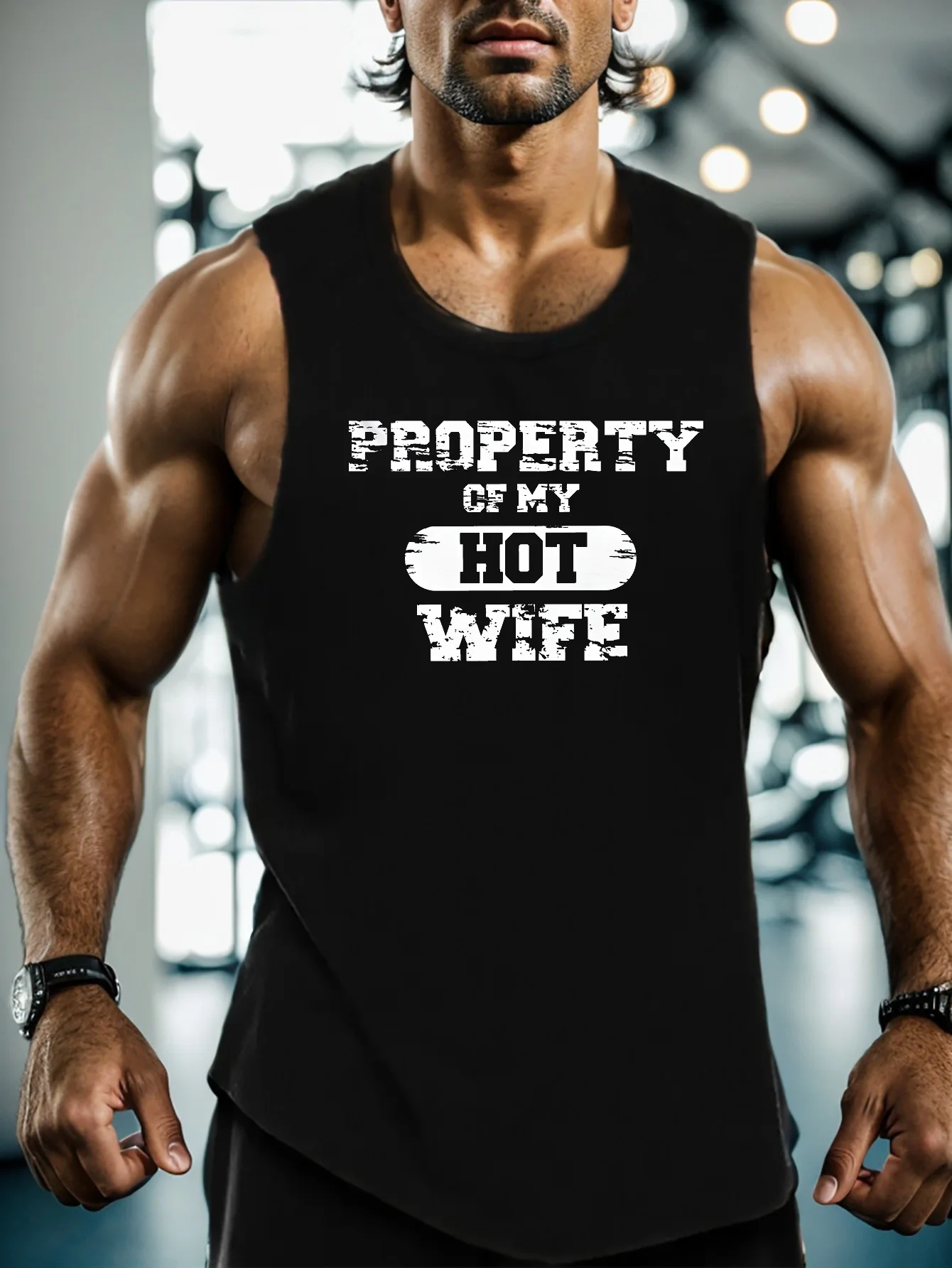 Modisches Neues Herren-Tanktop – 3D Printing Husband Shop Bewertung und Preis