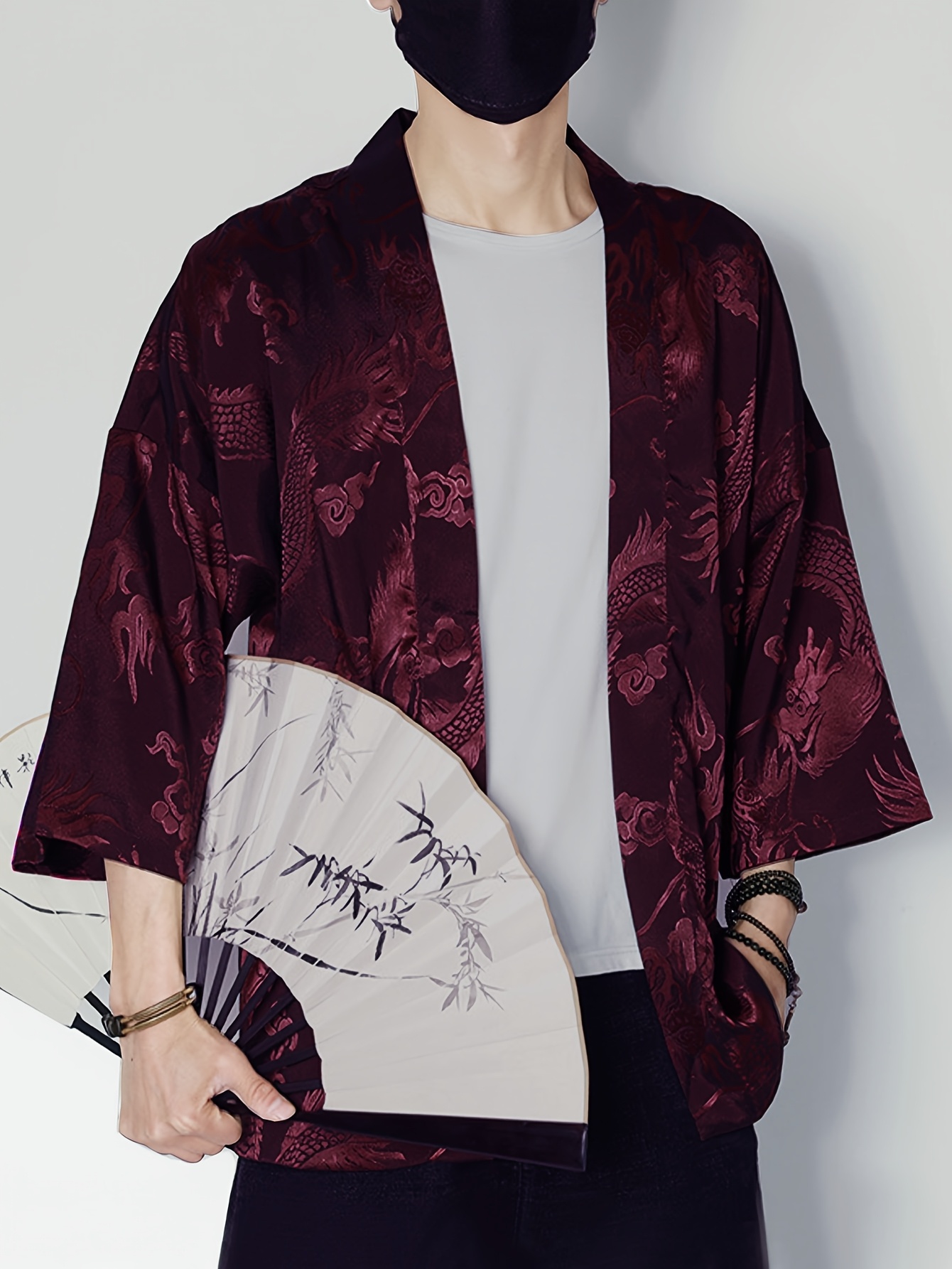 2026 Sommer Herren Kimono mit  – 3D Printing Design Free Bewertung und Preis