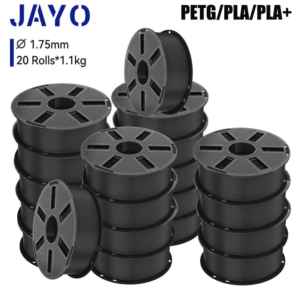 JAYO 3D-Filament 20 Rollen PET – Petg Filament Bewertung und Preis