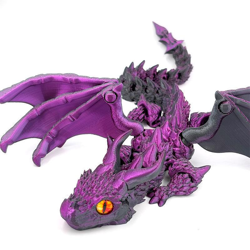 3D-Gedruckte Geflügelte Drache – 3D Printing Article Bewertung und Preis