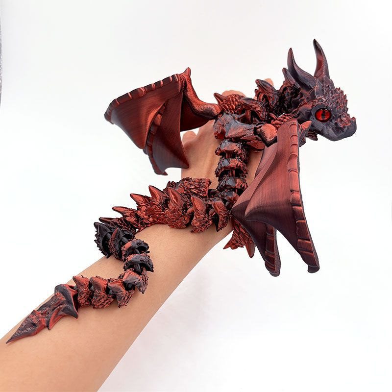 3D-Gedruckte Geflügelte Drache – 3D Printing Article Bewertung und Preis