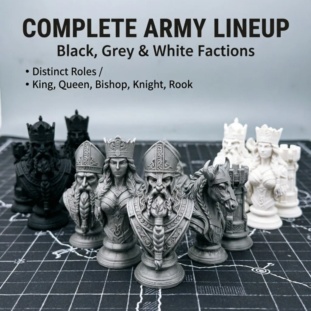 10cm 3D-Gedruckte Schachfigure – 3D Printing Chess Bewertung und Preis